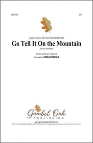 Go Tell It on the  Mountain SAT choral sheet music cover Thumbnail